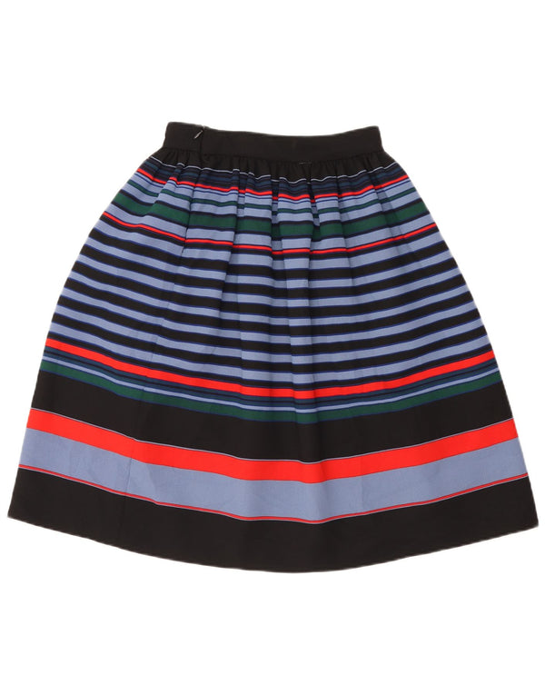 Fustă în formă de A pentru femei Zara XS W24 Poliester cu dungi multicolore
