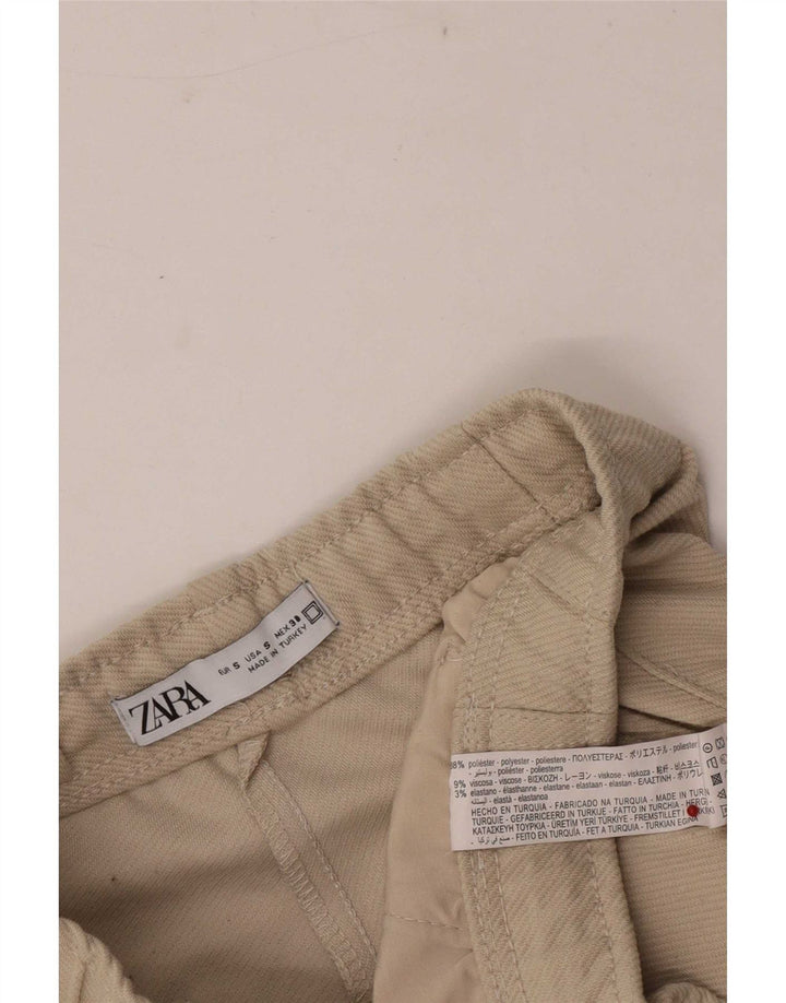 Pantaloni scurți casual pentru bărbați Zara Mici W27 Bej Poliester