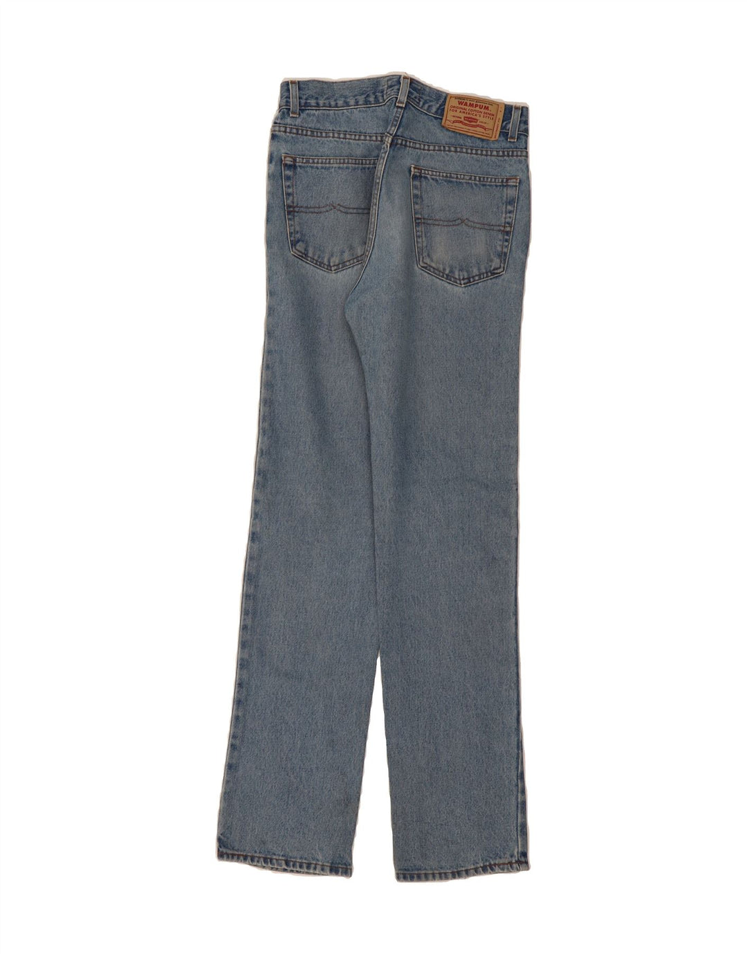WAMPUM Mens Straight Jeans W30 L33 Blue Vintage Wampum and Second-Hand Wampum from Messina Hembry 