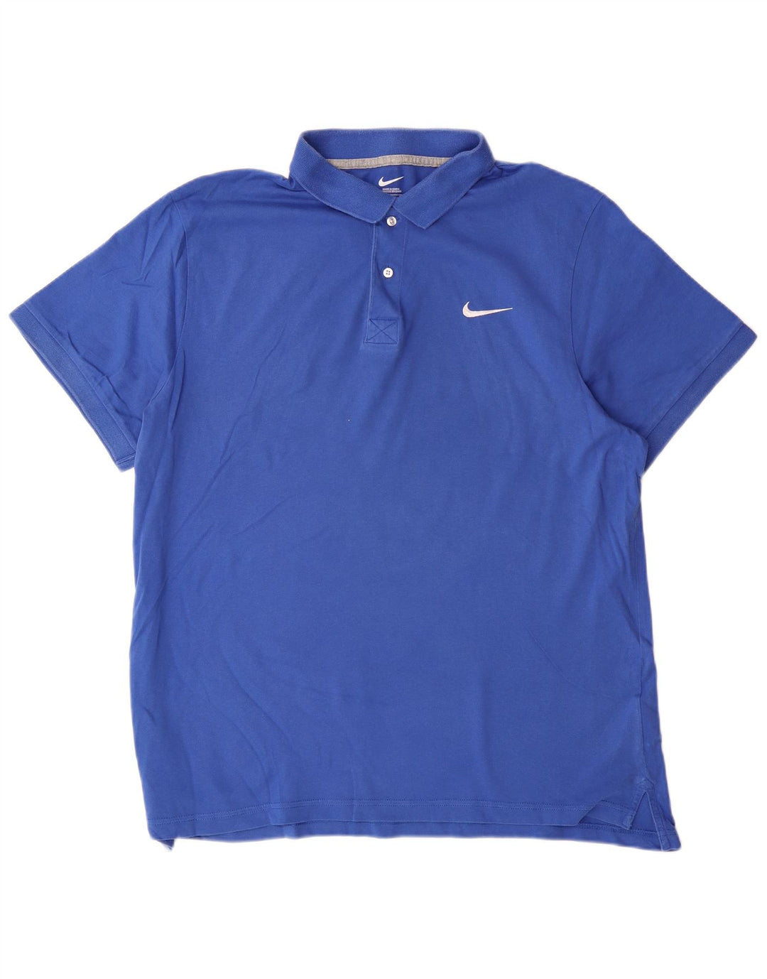 Tricou polo pentru bărbați NIKE XL, bumbac albastru