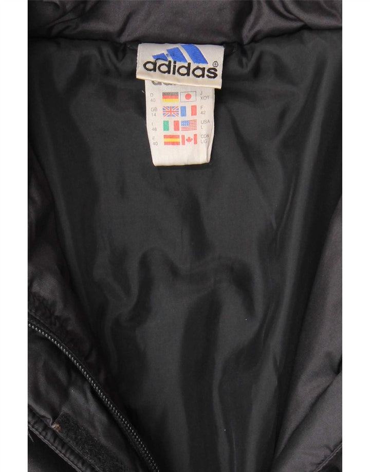 Jachetă căptușită pentru femei Adidas UK 14 Poliamidă mare albastru bleumarin