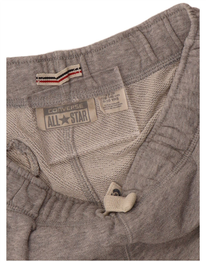 Pantaloni scurti sport CONVERSE All Star 8-9 ani bumbac gri