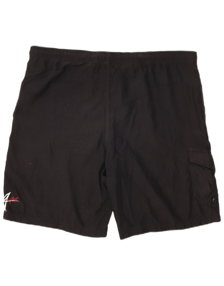 Pantaloni scurți de înot grafic BILLABONG pentru bărbați, mari, negru, poliester