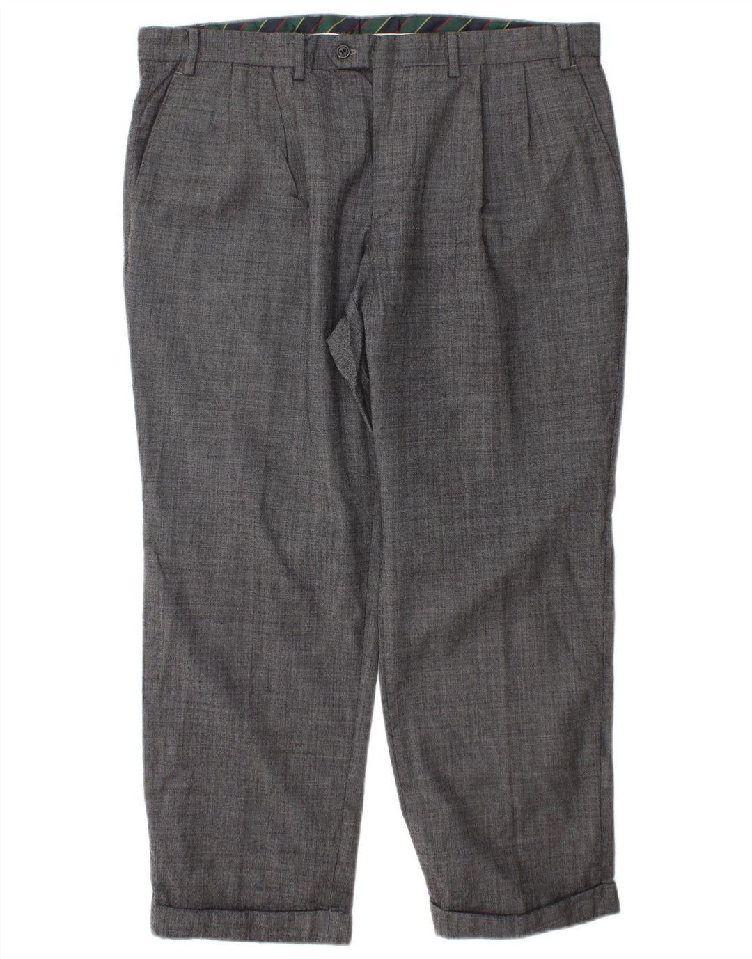 Pantaloni de costum pentru bărbați CHAPS L38 L29 Lână gri