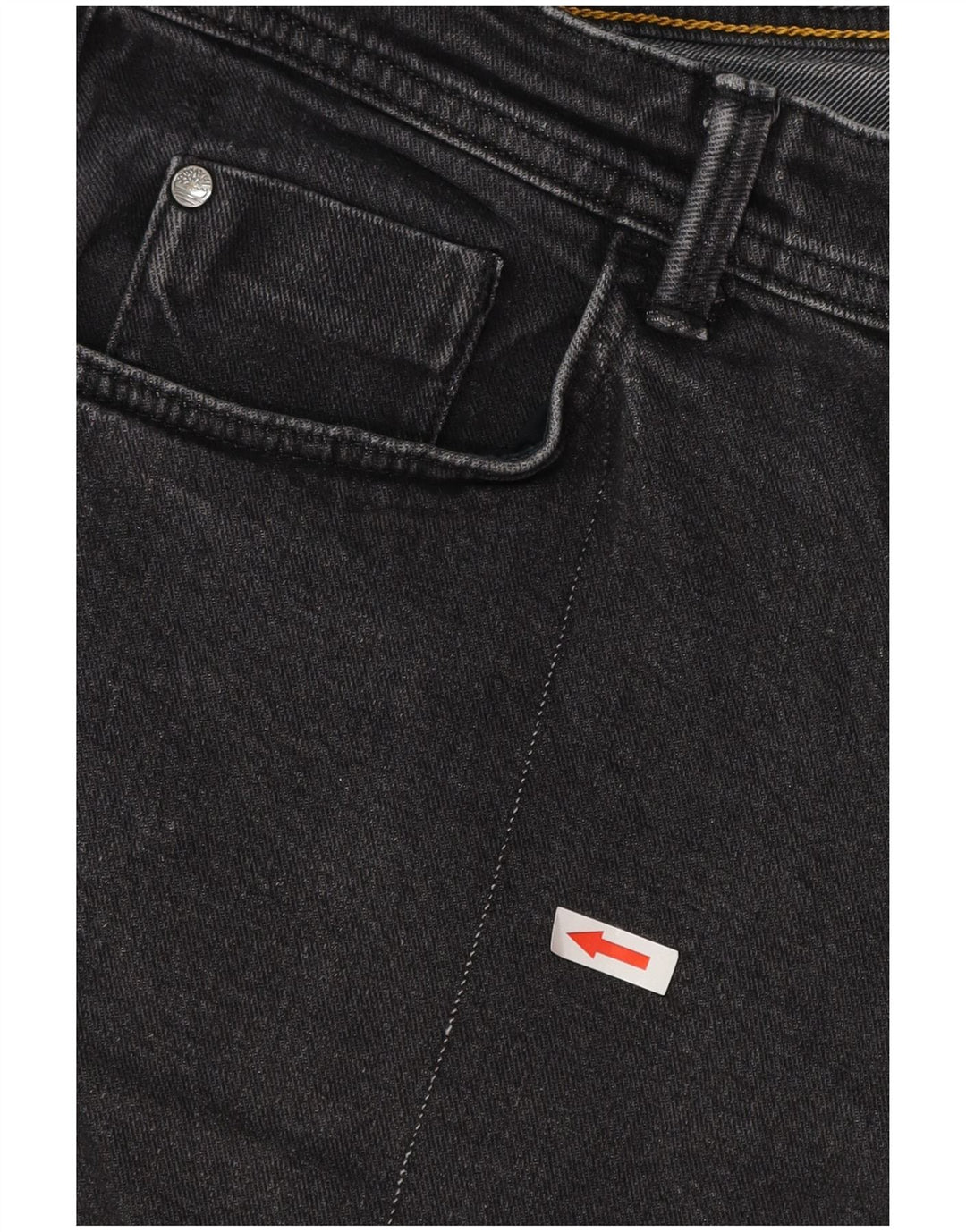 Blugi drepti pentru bărbați Timberland W35 L29 bumbac negru