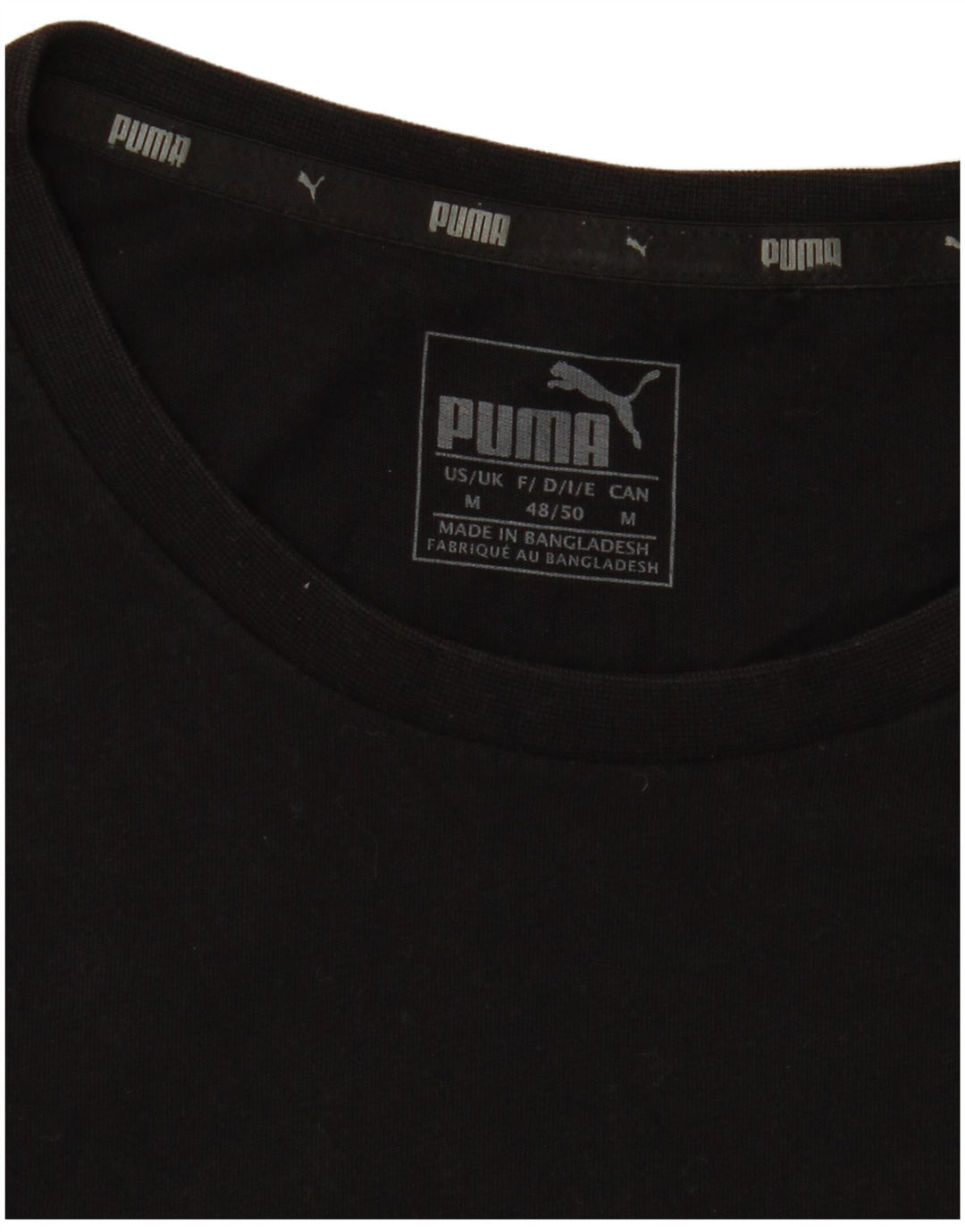 Tricou grafic Puma pentru bărbați Top Mediu Negru