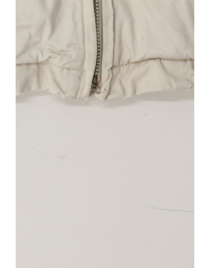Bomber pentru bărbați TOMMY HILFIGER UK 42 XL Bumbac alb