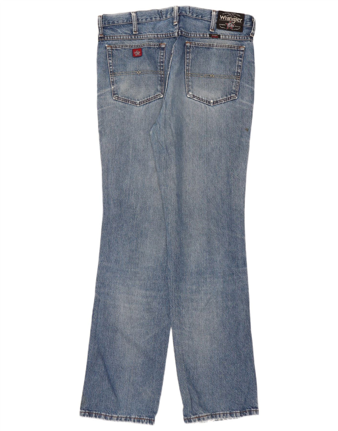 WRANGLER Blugi drepti pentru bărbați W36 L34 Bumbac albastru
