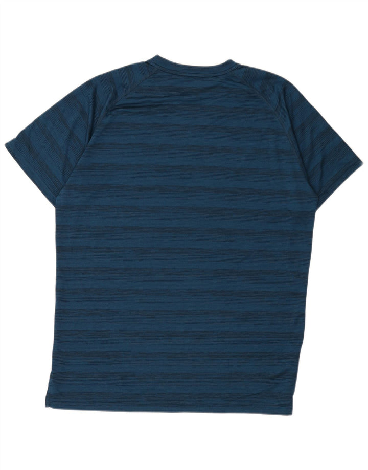 Tricou pentru bărbați PUMA Top mare bleumarin cu dungi