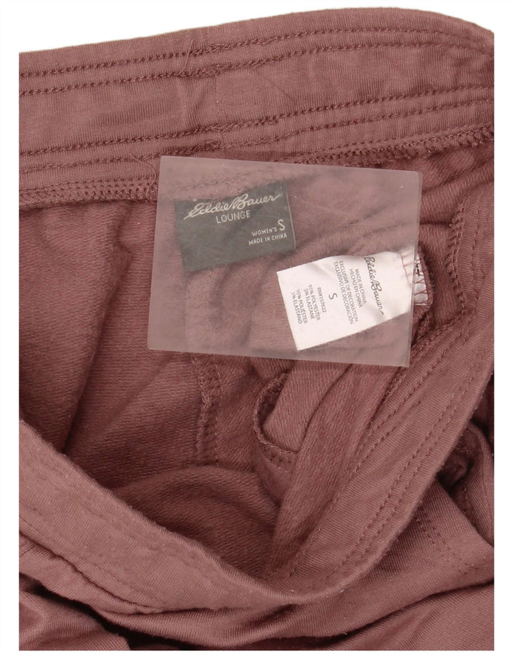 Pantaloni de trening pentru femei Eddie Bauer Joggeri UK 10 Poliester roz mic