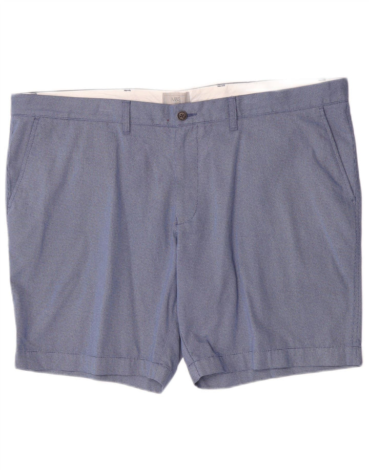 Pantaloni scurți chino pentru bărbați Marks & Spencer W44 2XL Bumbac albastru
