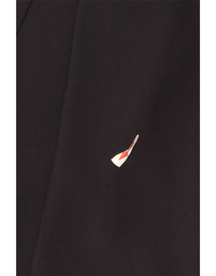 Blazer pentru bărbați Hugo Boss cu 2 nasturi EU 54 2XL Lână neagră