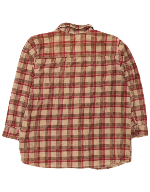 Cămașă pentru bărbați MARKS & SPENCER din velur Mărimea 16, mare, bej, din bumbac