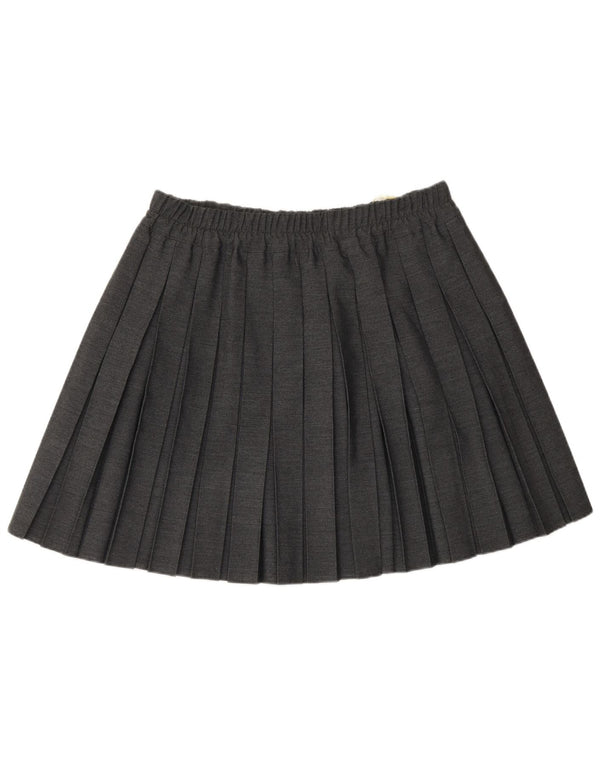 Fusta plisată cu cuțit Ecco pentru femei EU 42 Large W32 Grey Viscose