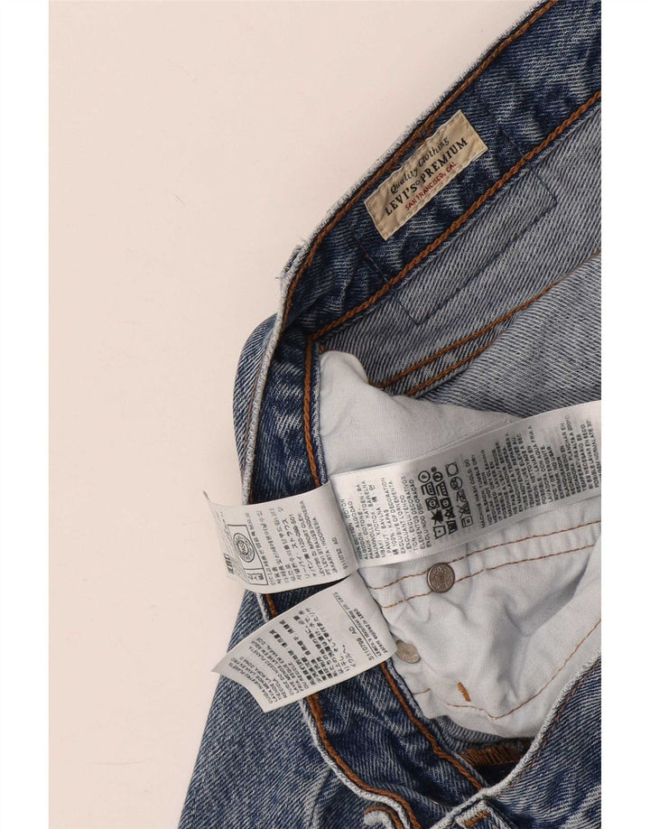 Blugi drepti 501 pentru femei Levi's W26 L26 Bumbac albastru