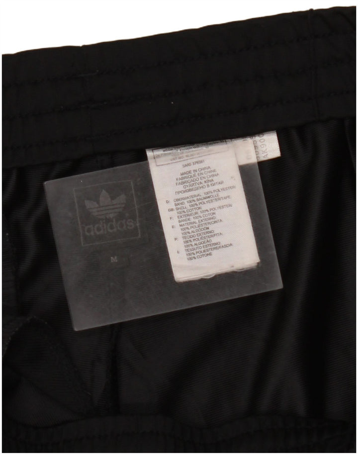 Pantaloni de trening ADIDAS pentru bărbați, poliester mediu negru