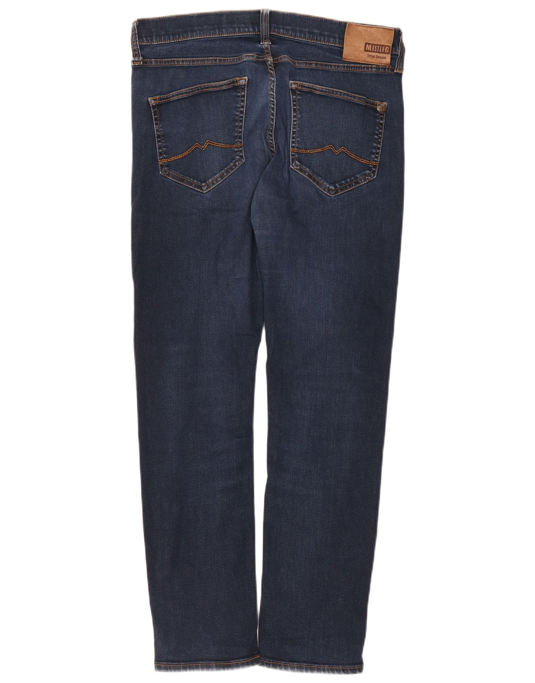 Blugi conici pentru barbati Mustang Oregon Bootcut Slim Fit W33 L32 bleumarin