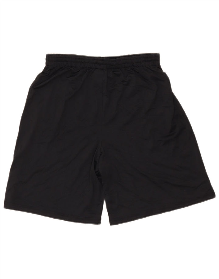 Pantaloni scurți sport pentru băieți UNDER ARMOUR 11-12 ani Poliester negru mare