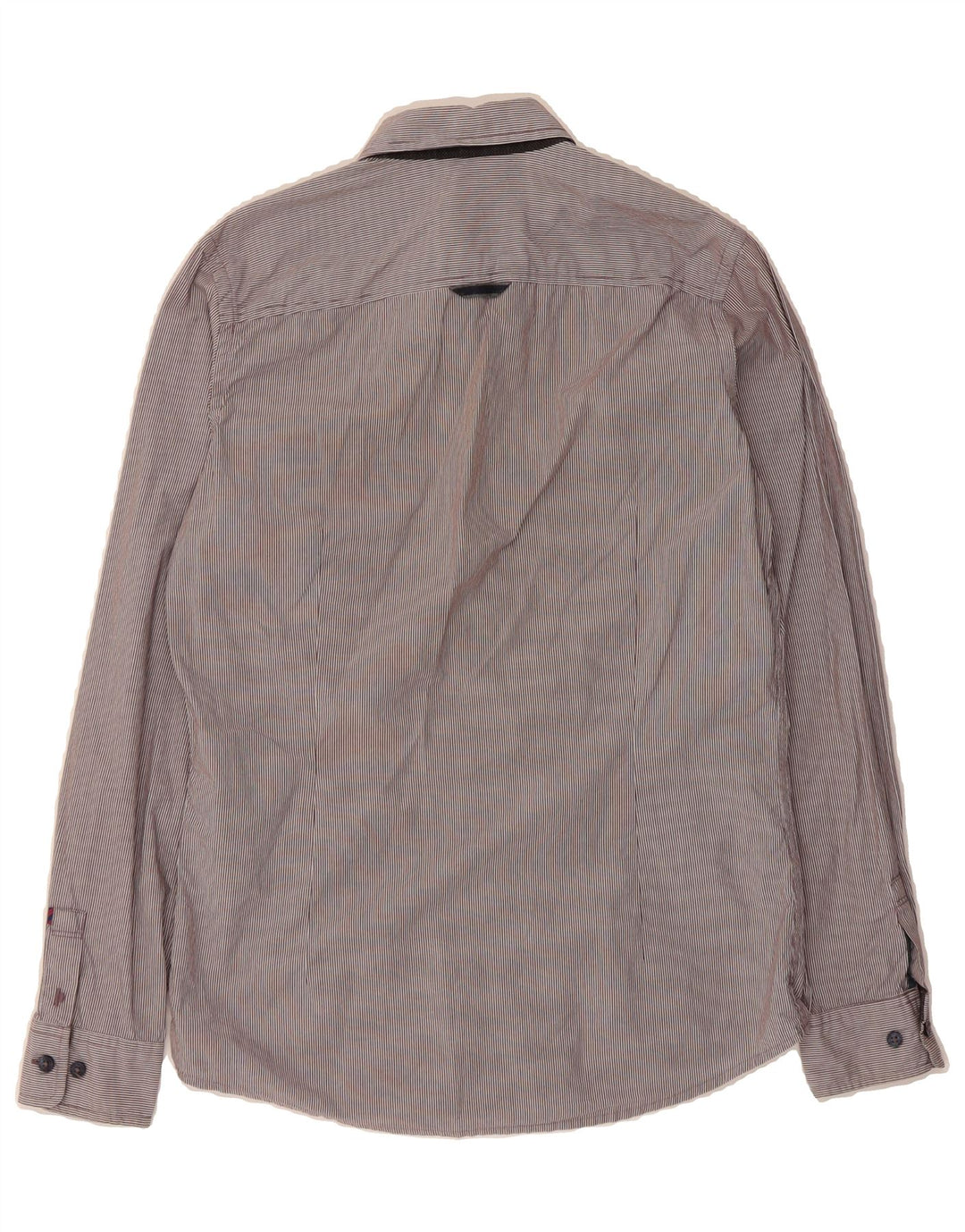 TOM TAILOR Mens Shirt Small Grey Pinstripe Cotton Vintage Tom Tailor and Second-Hand Tom Tailor from Messina Hembry 