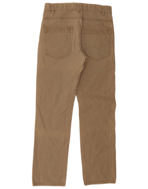 Pantaloni chino drepte pentru băieți Benetton 15-16 ani W30 L30 bej