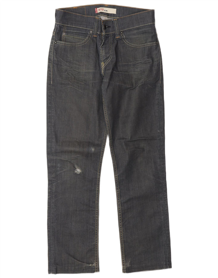 Blugi 511 Slim LEVI'S pentru bărbați W31 L28 Bumbac bleumarin