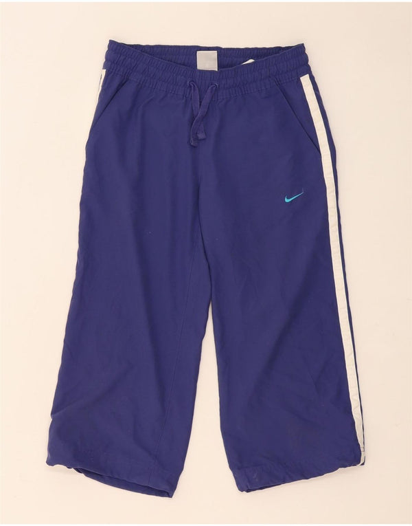 Pantaloni de trening Capri Nike pentru femei US 4/6 XS Violet Colorblock