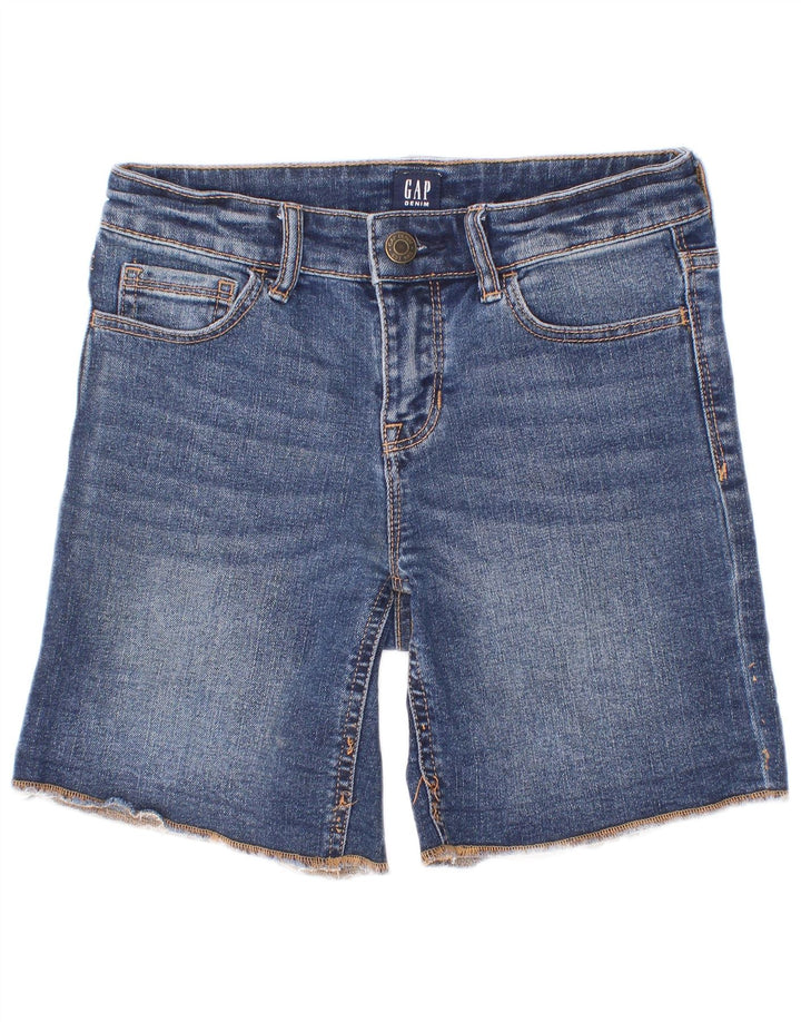 Gap Boys Denim Shorts 9-10 Years W24 Blue Cotton