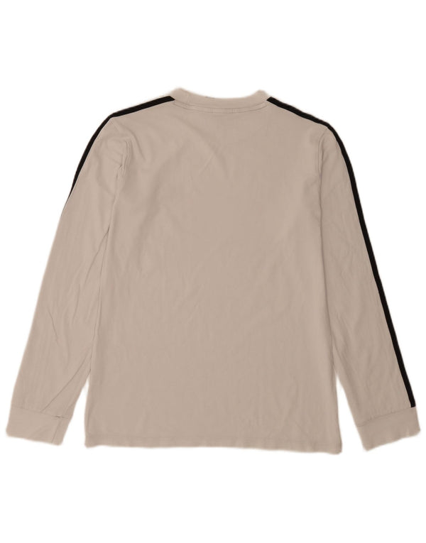 Adidas pentru femei Top cu mânecă lungă UK 12 Medium White