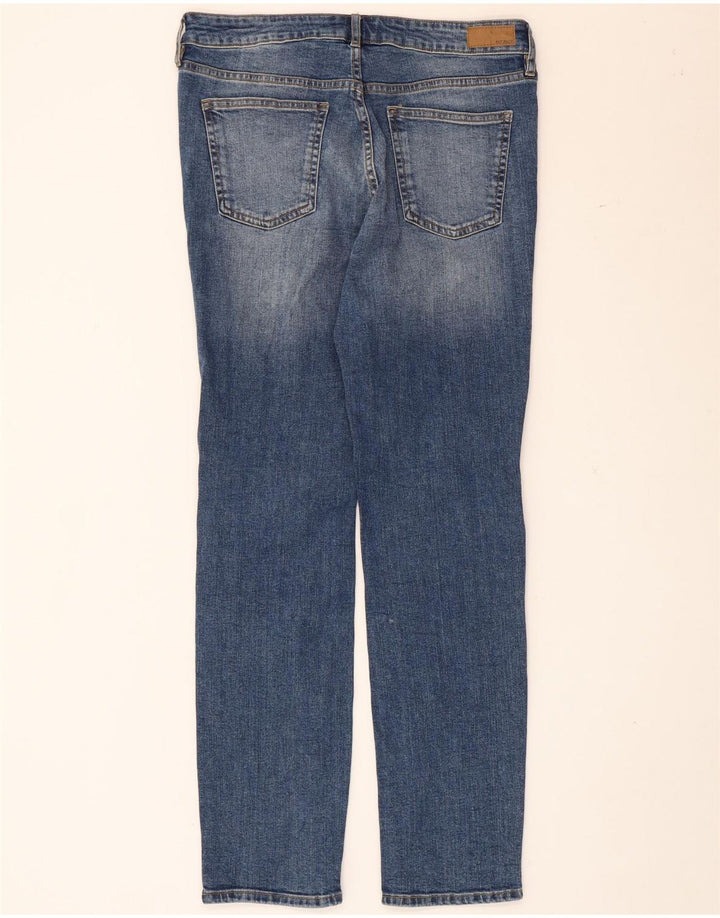Fat Face Blugi subțiri pentru femei UK 12 Medium W32 L30 Blue Bumbac