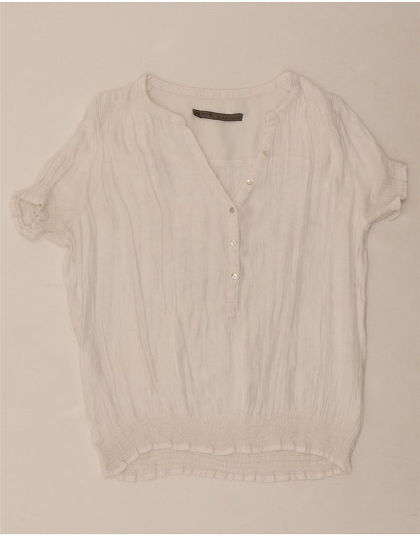 Bluză pentru femei Zara UK 16 Large White