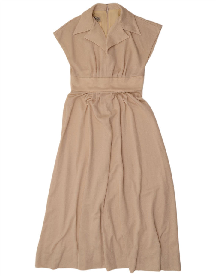 Rochie maxi pentru femei Eastex UK 14 Medium Bej Poliester
