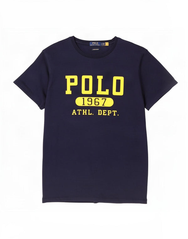 Tricou grafic personalizat pentru bărbați Polo Ralph Lauren Top mare bleumarin