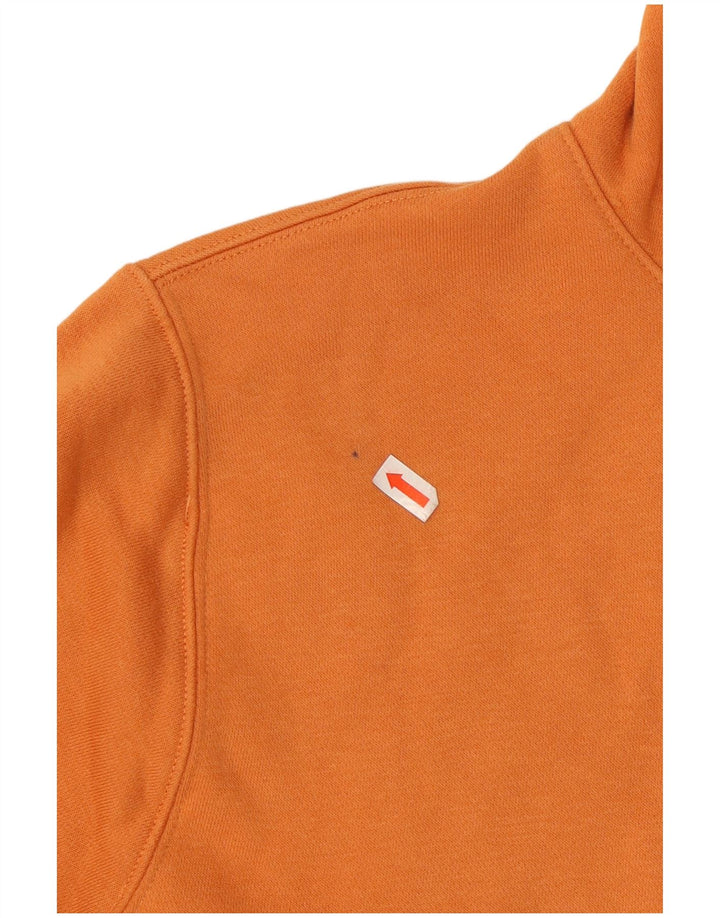 Pulover NIKE pentru bărbați, bumbac portocaliu mic