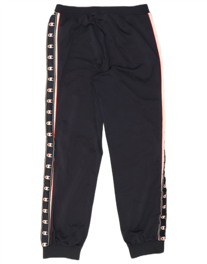 Pantaloni de trening grafic pentru bărbați Champion Pantaloni de jogging Mediu Poliester bleumarin