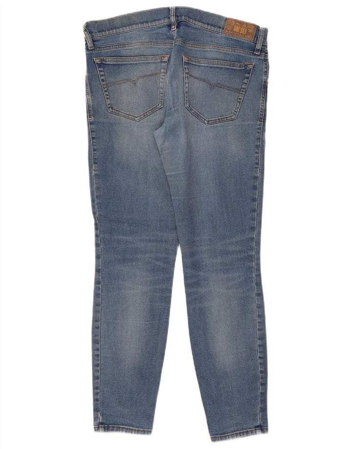 Blugi skinny DIESEL pentru femei W30 L28 Bumbac albastru