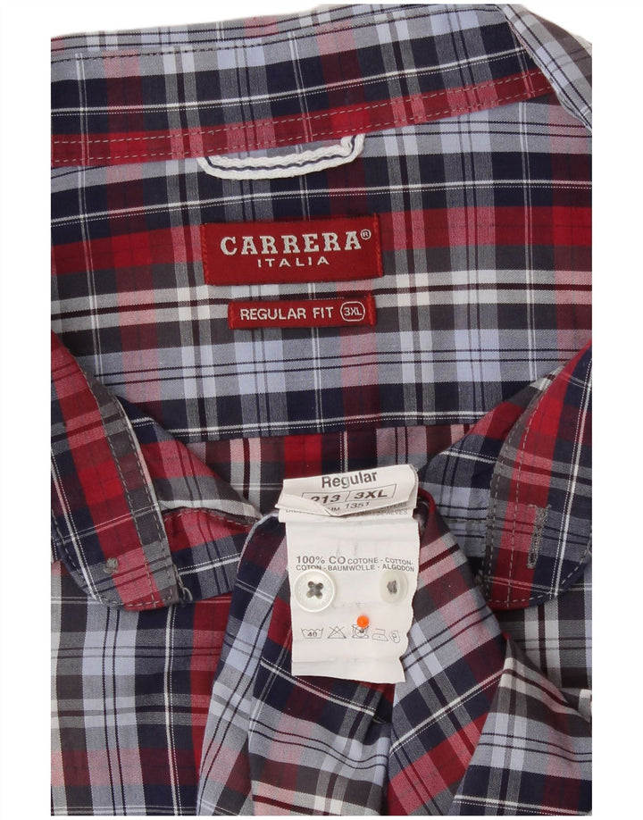 Cămașă Carrera pentru bărbați, cu formă regulată, 3XL, bumbac cu carouri multicolore