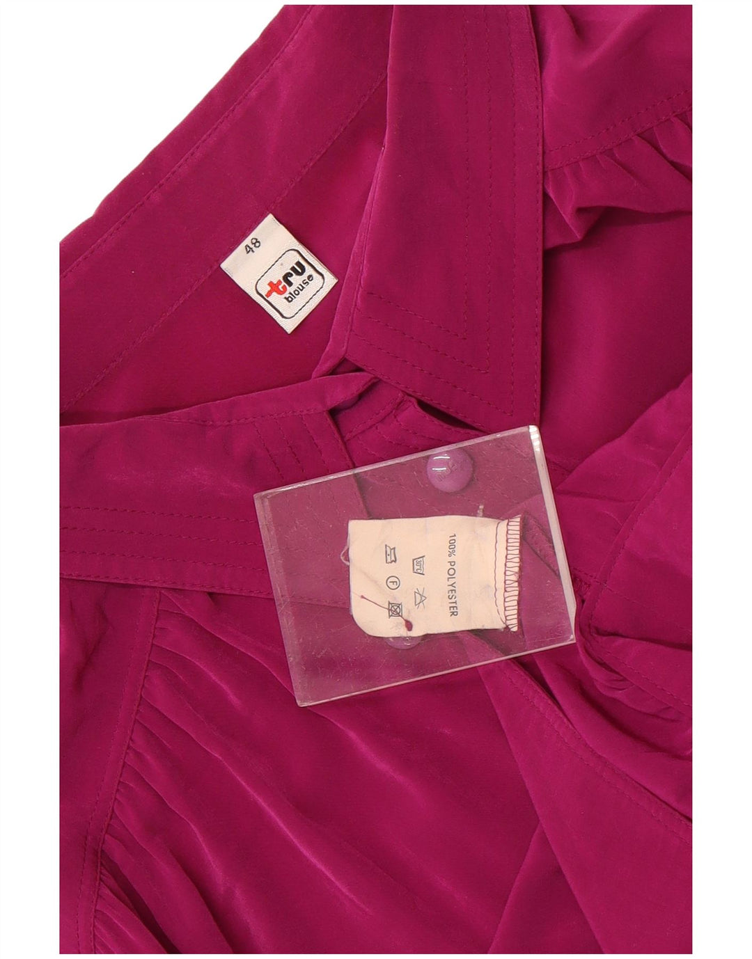 Bluză cămașă pentru femei Tru IT 48 XL Poliester violet