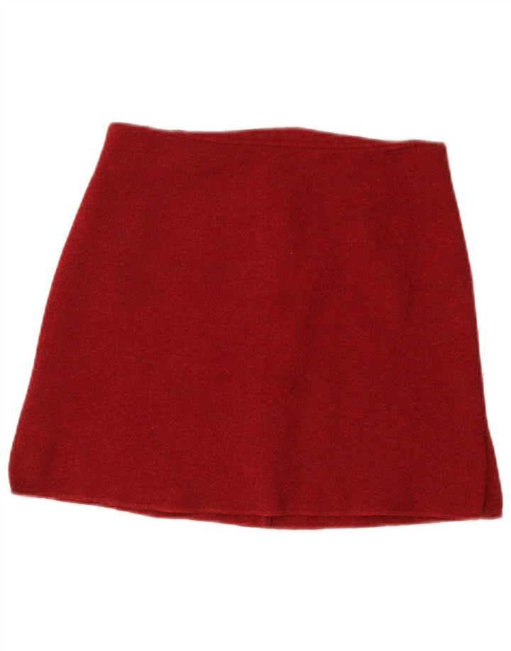 Fusta mini pentru femei BENETTON W26 Small Burgundy