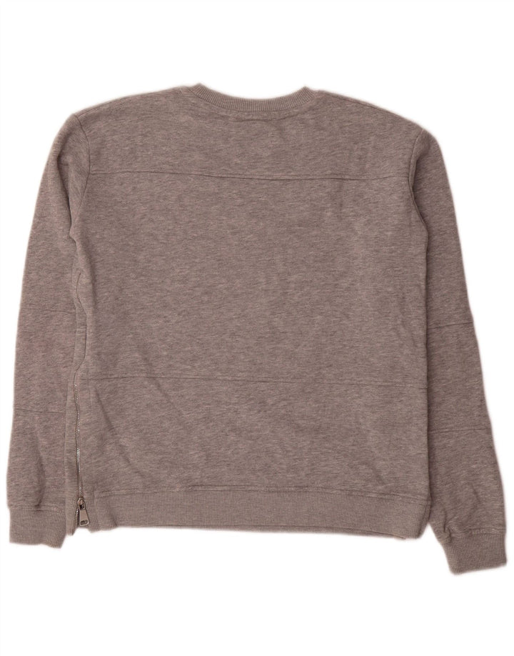 Pulover supradimensionat pentru femei Trafaluc Zara UK 10, mic, gri cu pete
