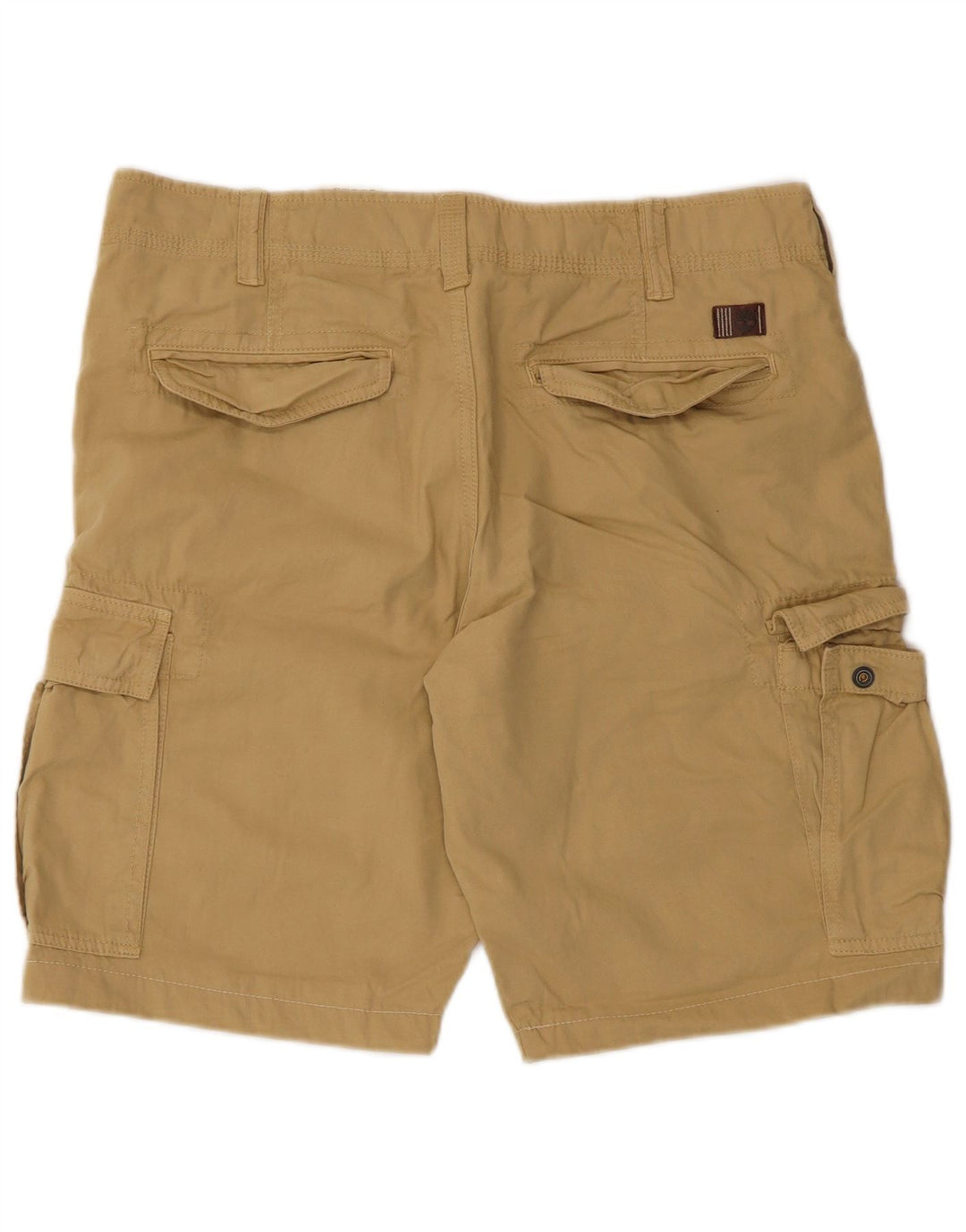 Pantaloni scurți cargo pentru bărbați Timberland W33, bumbac mediu bej