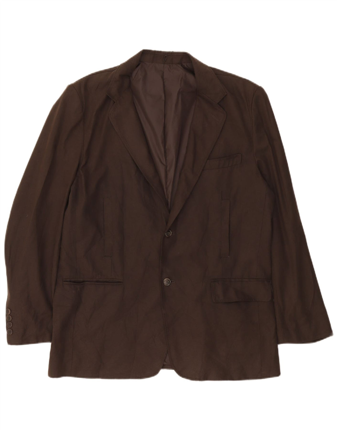 Blazer pentru bărbați Zara cu 2 nasturi EU 54 XL maro