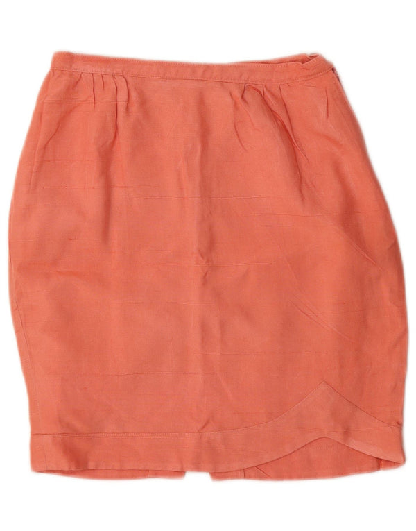 Fusta creion vintage pentru femei W24 XS roz