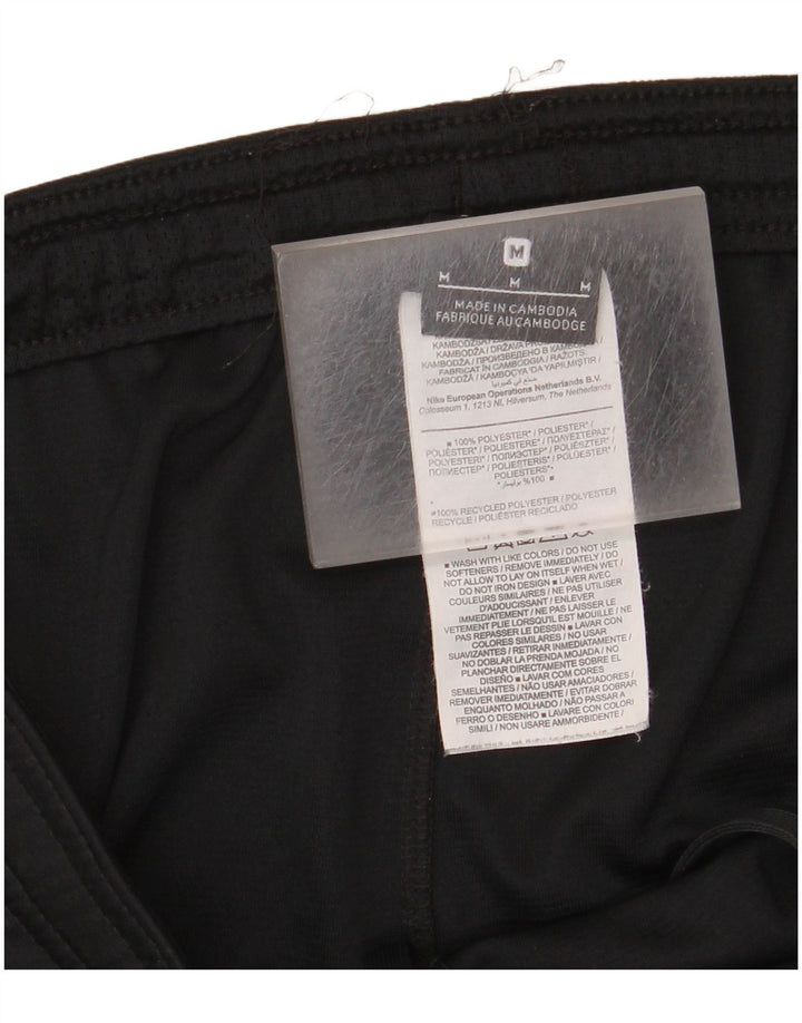Pantaloni scurți sport Nike pentru bărbați, negru mediu, poliester color bloc
