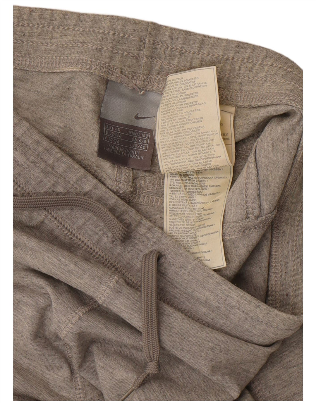 Pantaloni de trening Nike pentru femei UK 6/8 XS bumbac gri