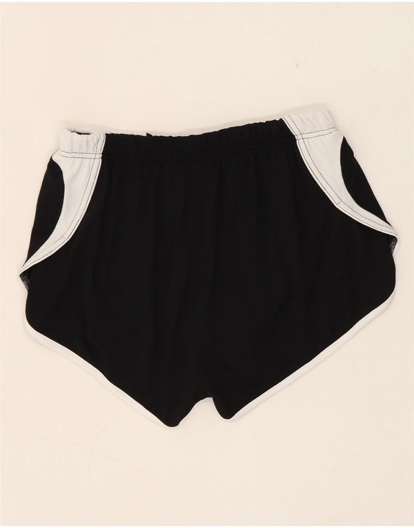 Pantaloni scurti sport ASICS pentru femei UK 14 Medium Black Colorblock Poliester