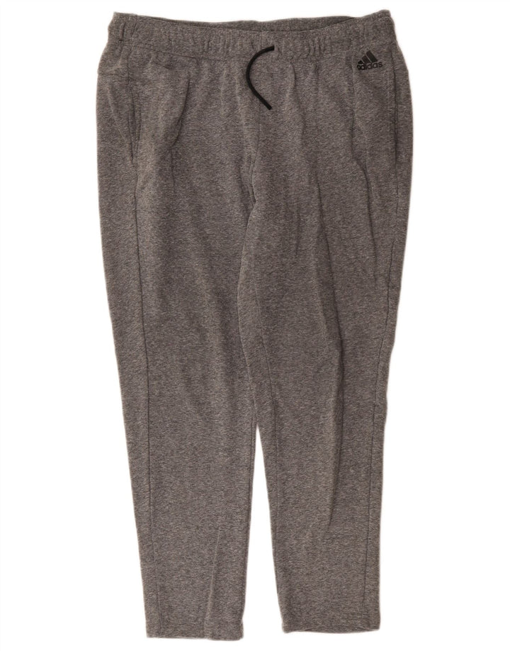 Pantaloni de trening Adidas pentru bărbați, mari, gri