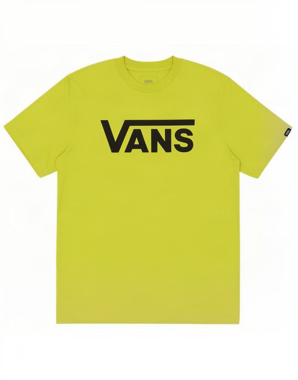 Tricou grafic Vans Boys Classic Fit Top 10-11 ani Bumbac verde mediu