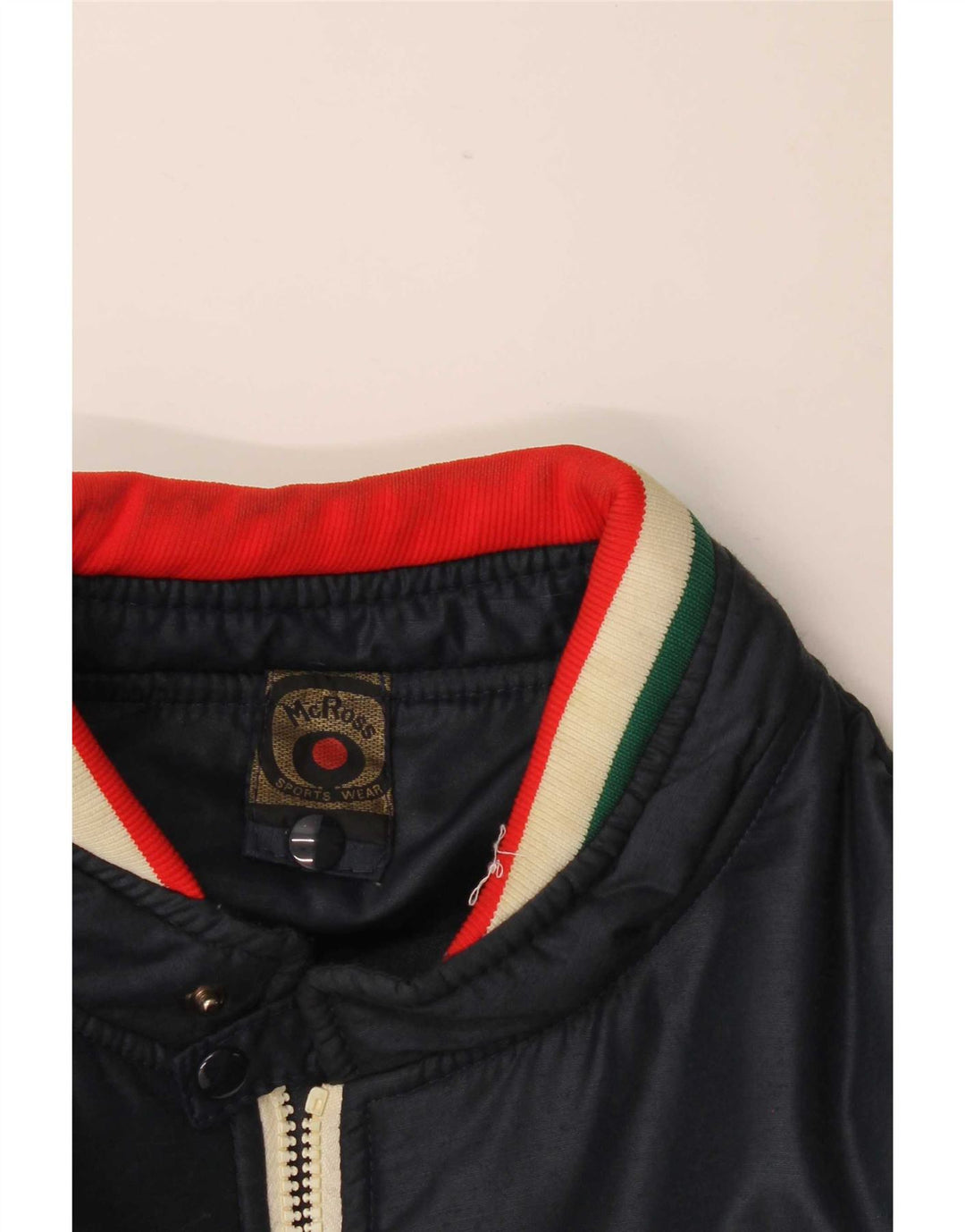 Jachetă Racer pentru bărbați MCROSS UK 38 Medium Bleumarin Colorblock