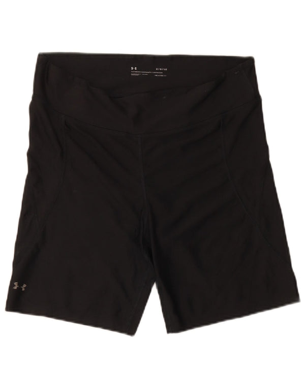 Pantaloni scurți sport Under Armour pentru femei Heat Gear UK 16 Large Black