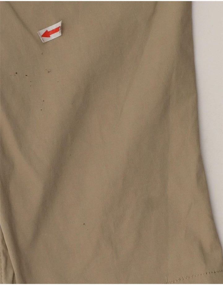 Mountain Warehouse Pantaloni Cargo Capri pentru femei UK 12 Medium W30 L19 Bej